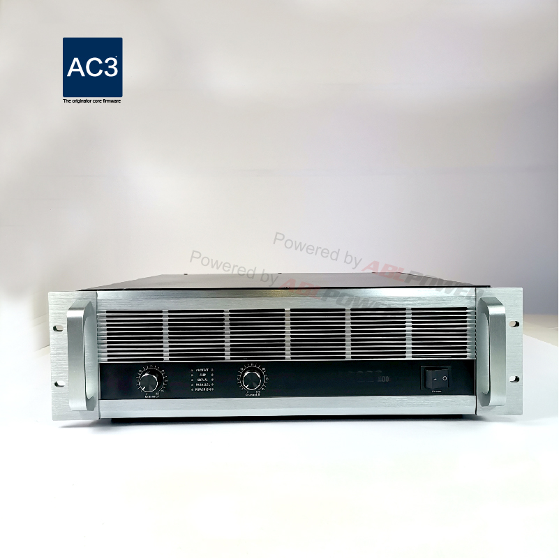 High standard 2-channel 3u power amplifier