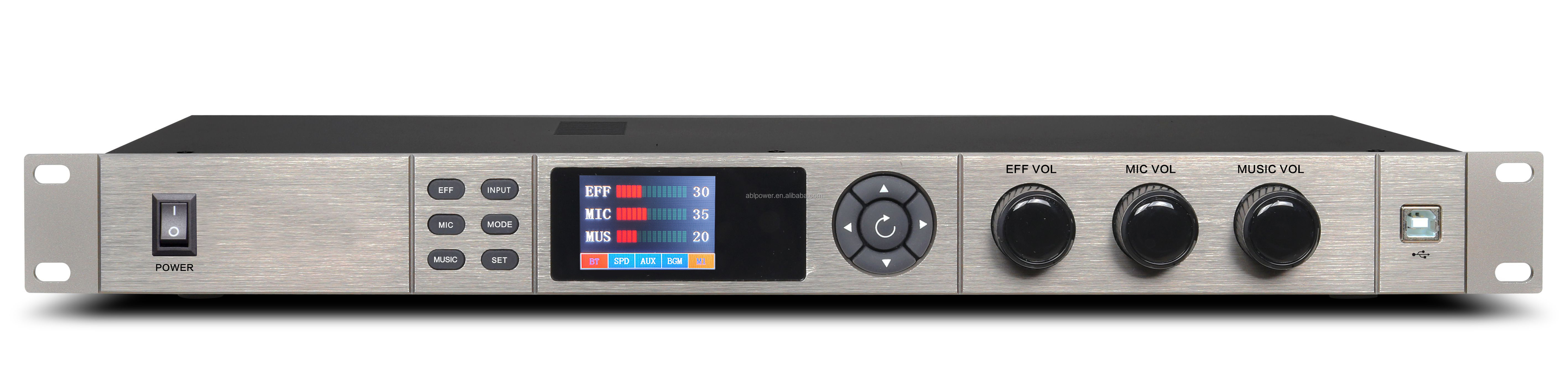non-destructive player + digital front level effector can be widely used in all kinds of high-grade performing